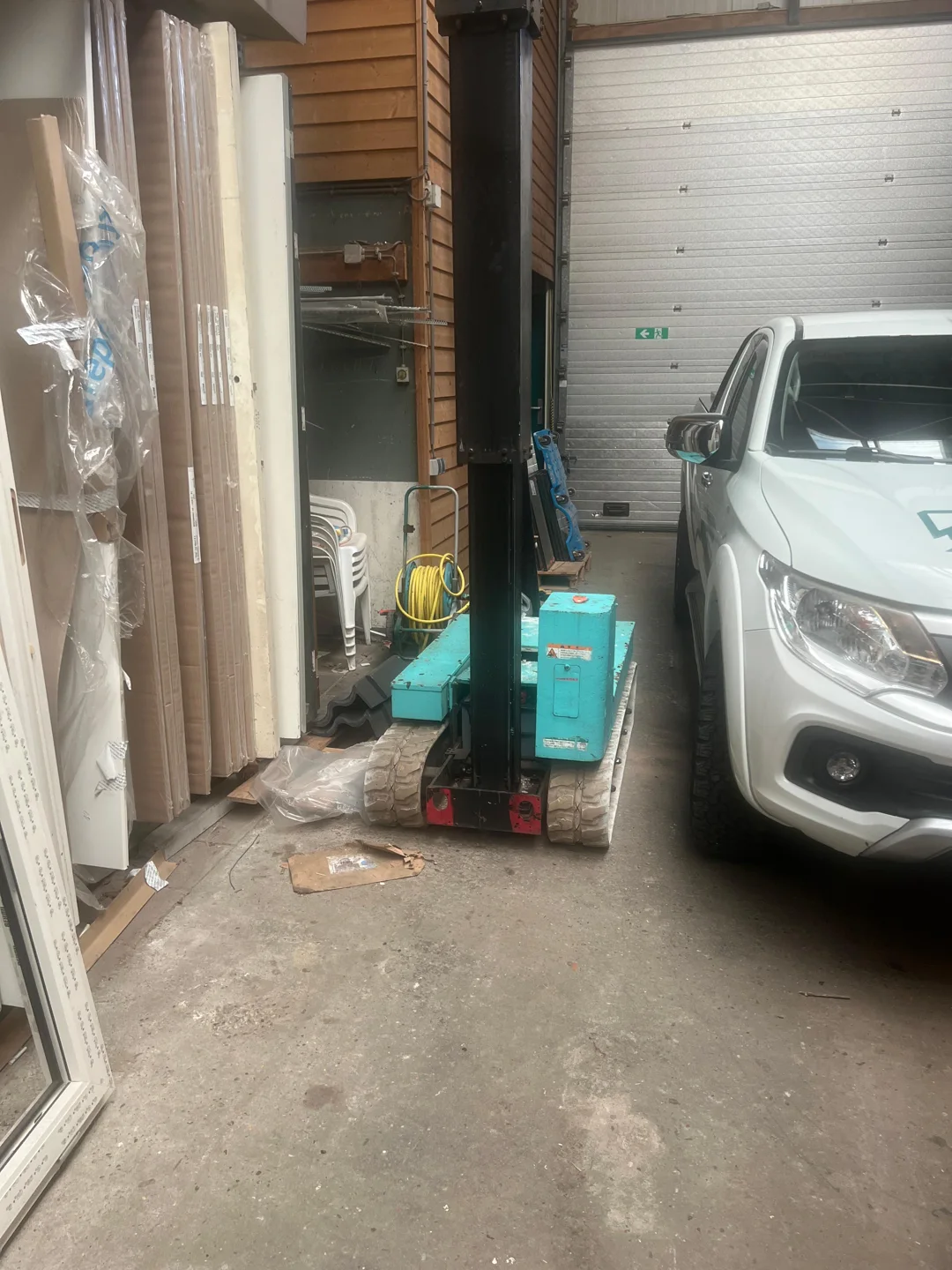 Rupsonderstel van de compacte telescoophoogwerker